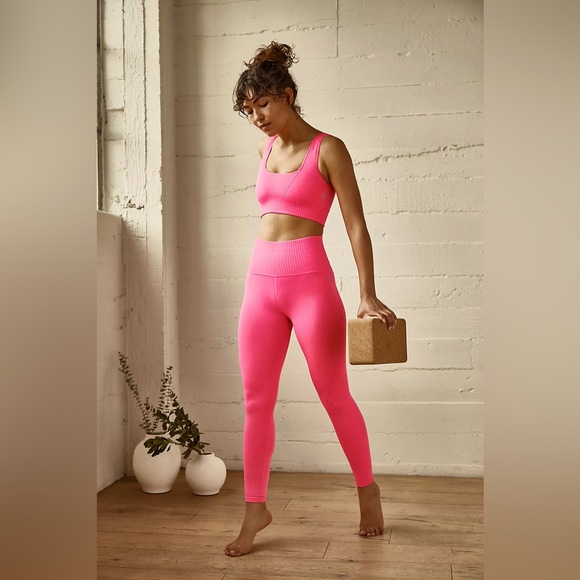 NWOT! Free People High-Rise 7/8 Good Karma Leggings - Picture 2 of 10